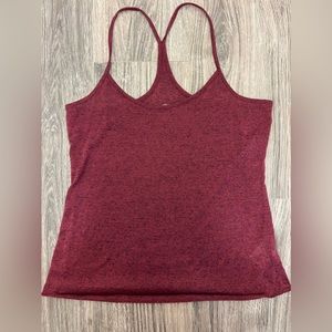 Urban Outfitters Burgundy Racerback Tank
